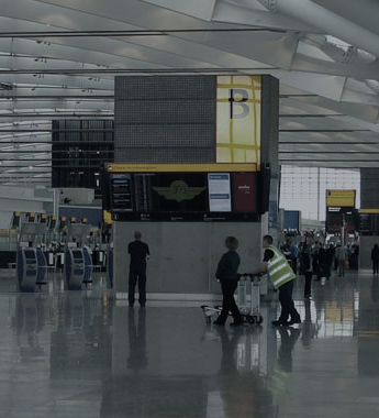 a picture of an airport